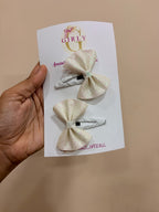 Baby bow hair clips