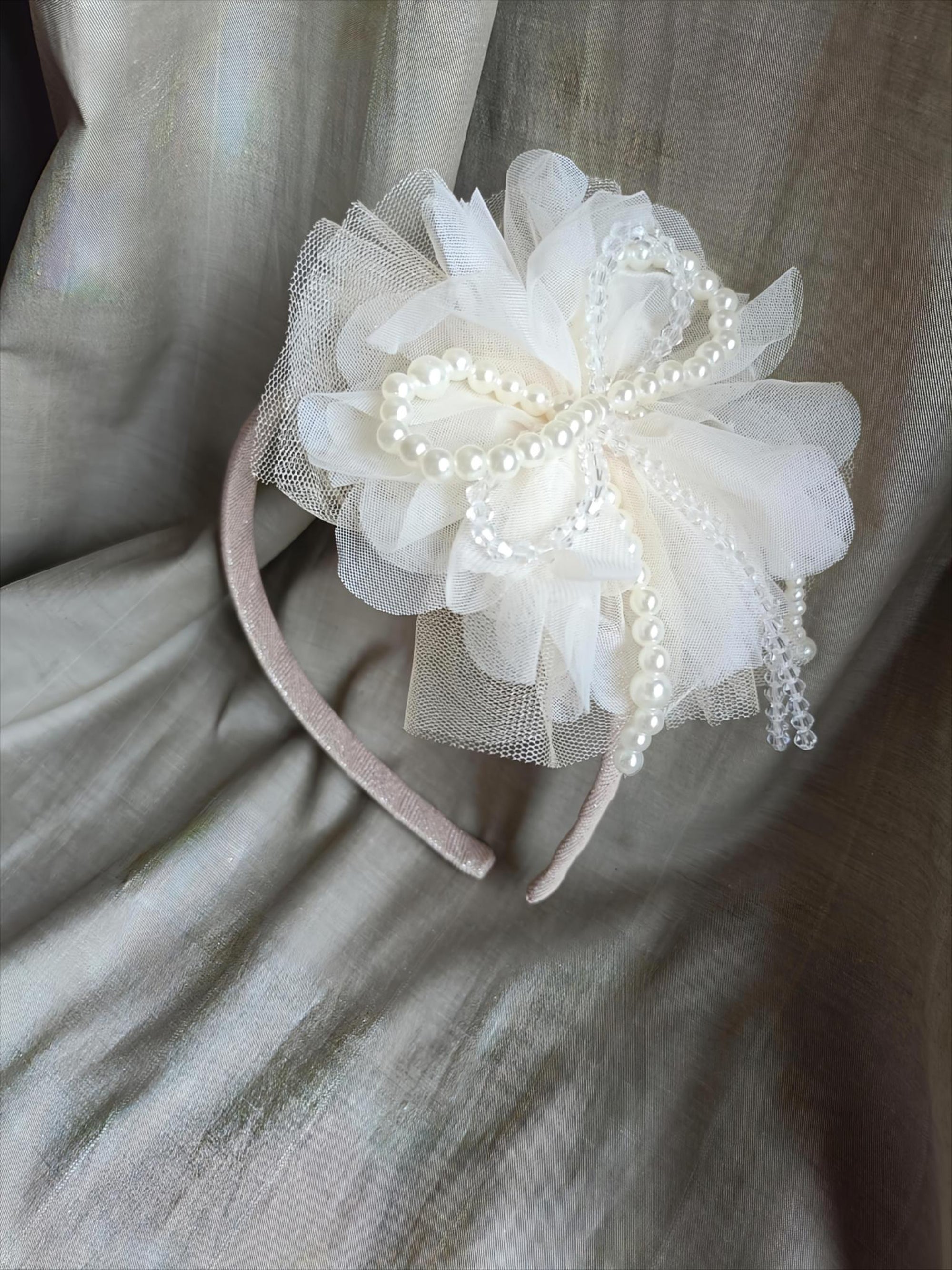 Fairy Bloom Pearl Headband – Party Perfect