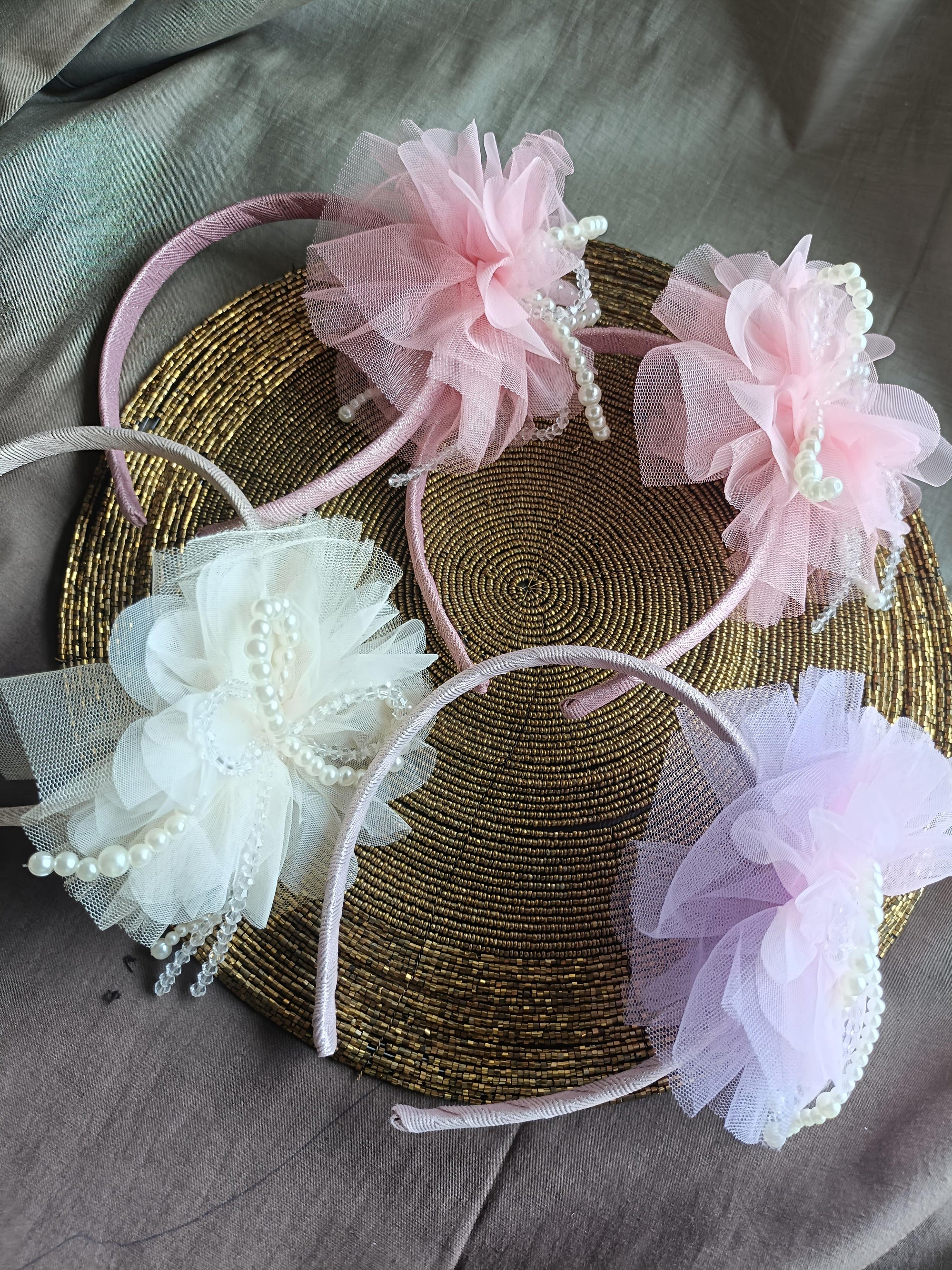 Fairy Bloom Pearl Headband – Party Perfect