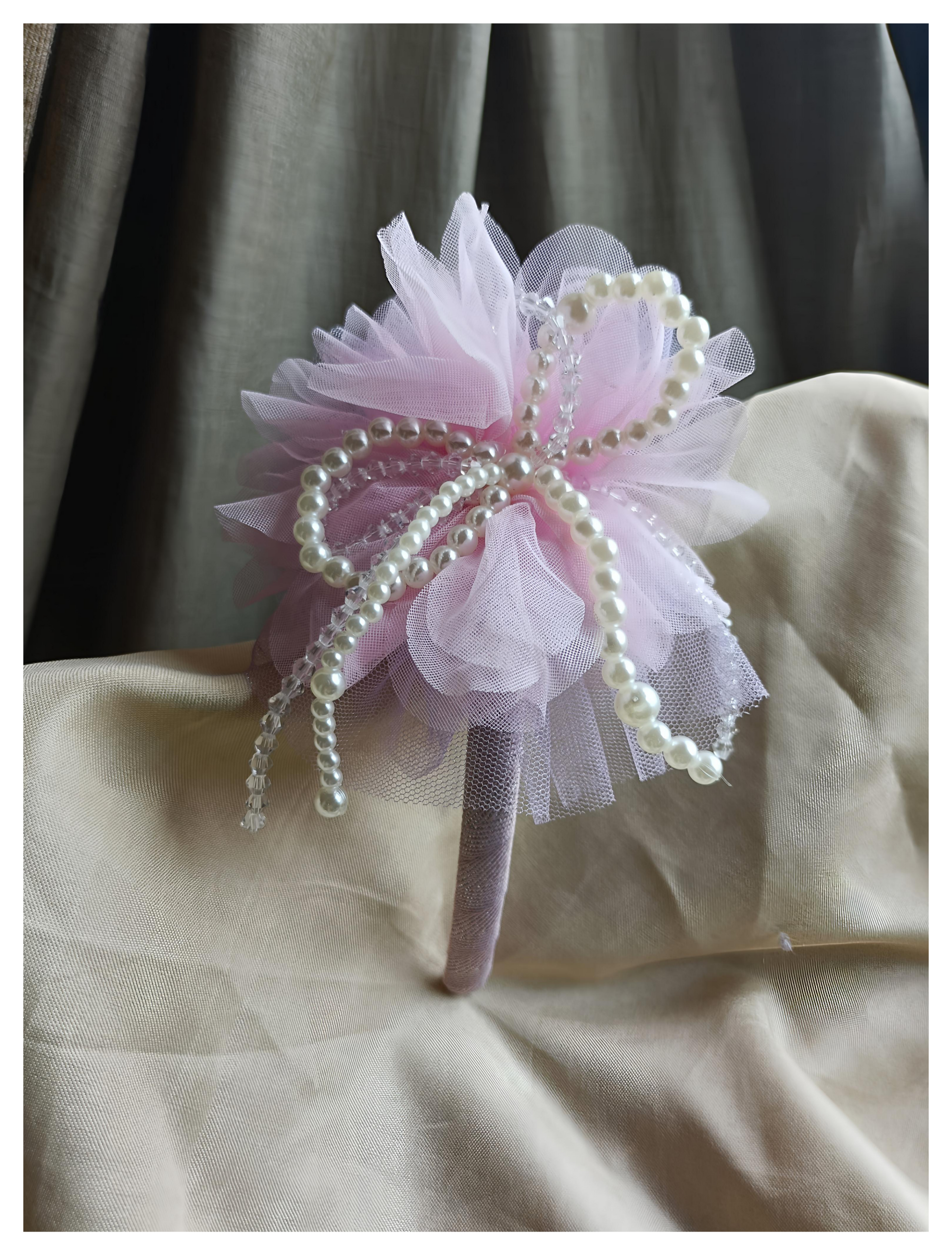 Fairy Bloom Pearl Headband – Party Perfect