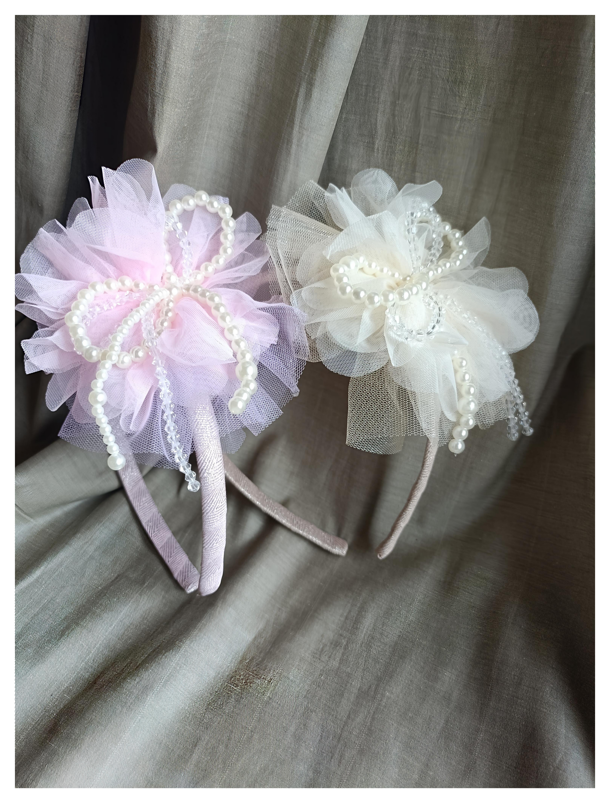 Fairy Bloom Pearl Headband – Party Perfect