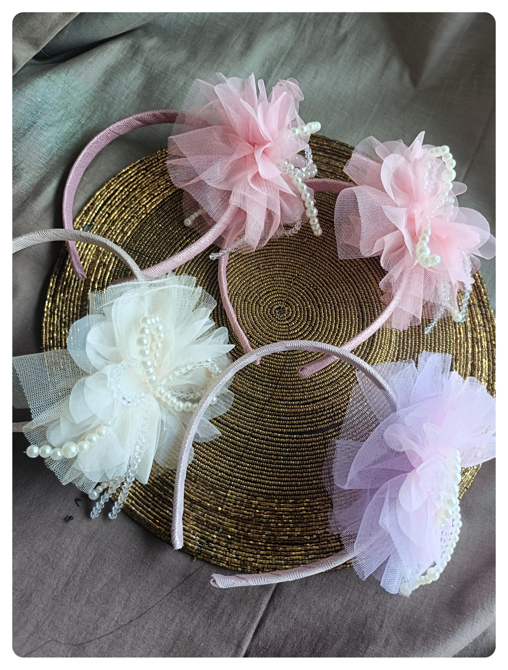Fairy Bloom Pearl Headband – Party Perfect