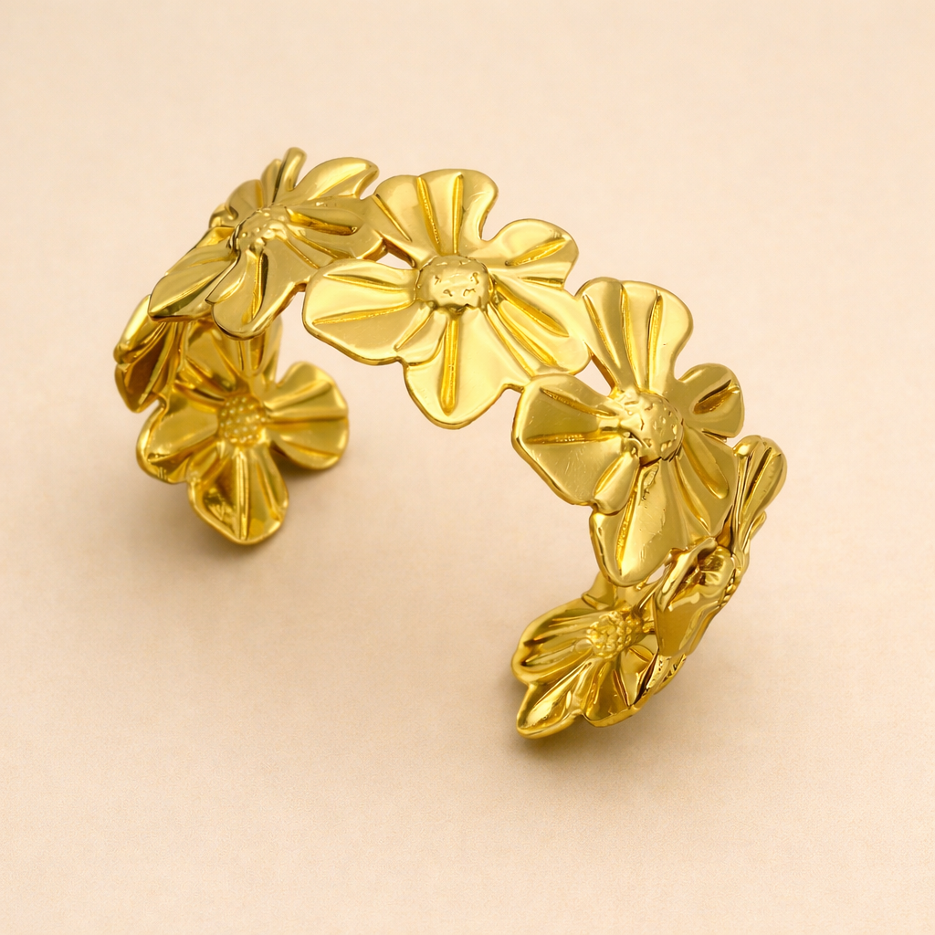 Anti tarnish flower stylish Kada