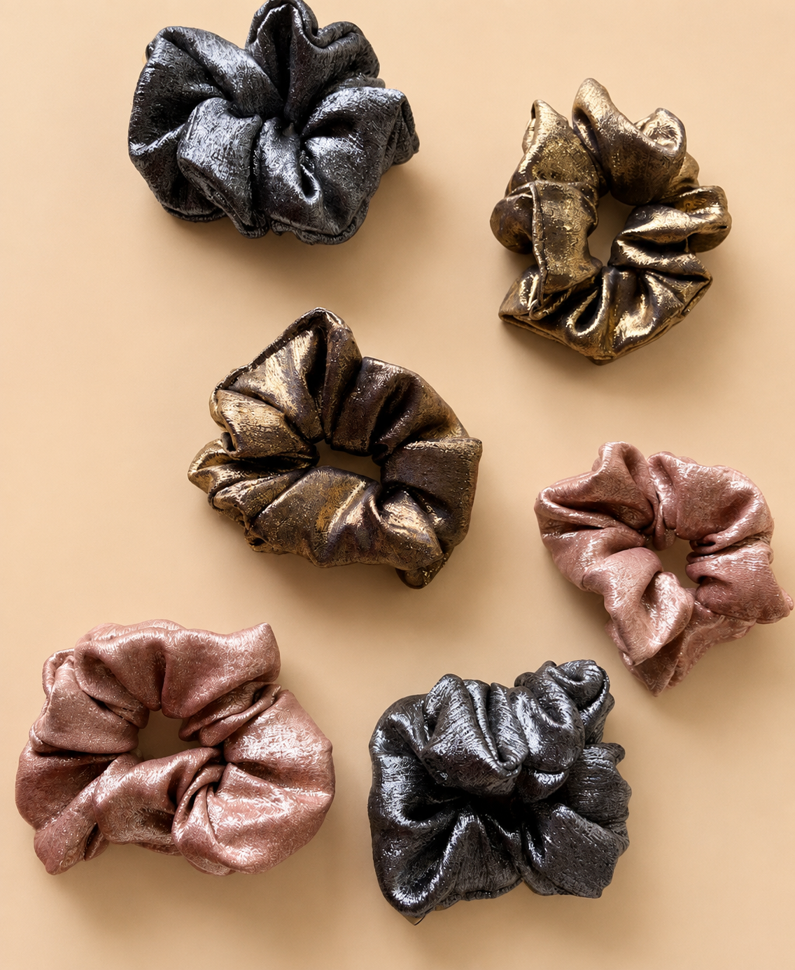 Luxury Satin Scrunchies – Elegant Hairstyles Collection