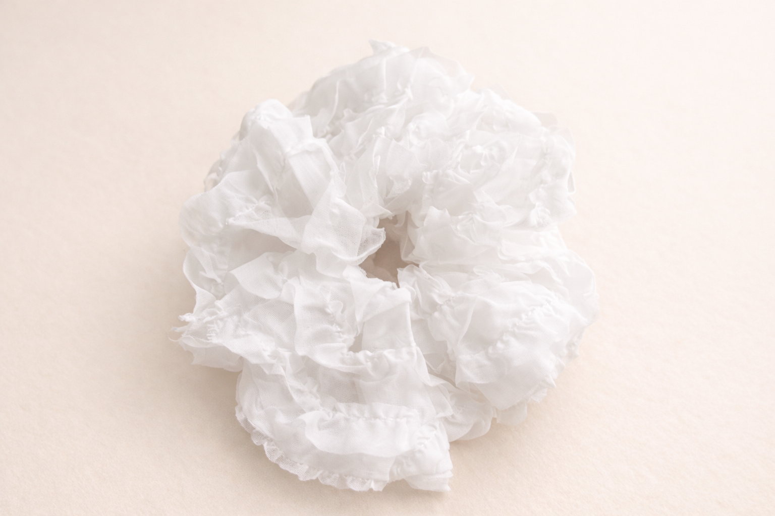 Korean Style Sweet Hair Band Lace Fluffy Scrunchie