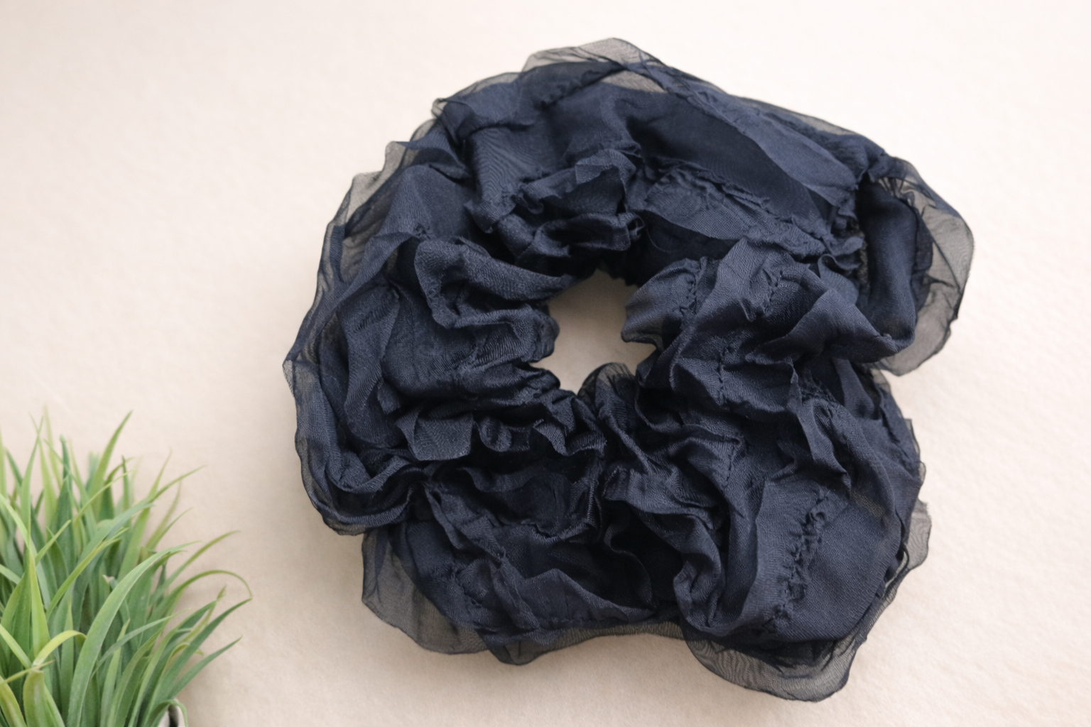 Korean Style Sweet Hair Band Lace Fluffy Scrunchie