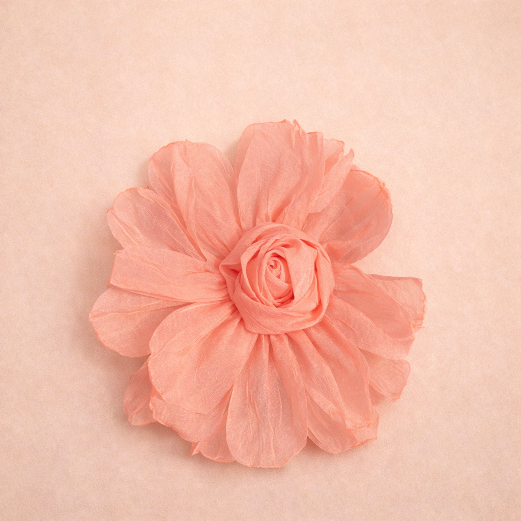 Flower Bow Clip