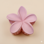 Matte Finish Flower Hair Accessories
