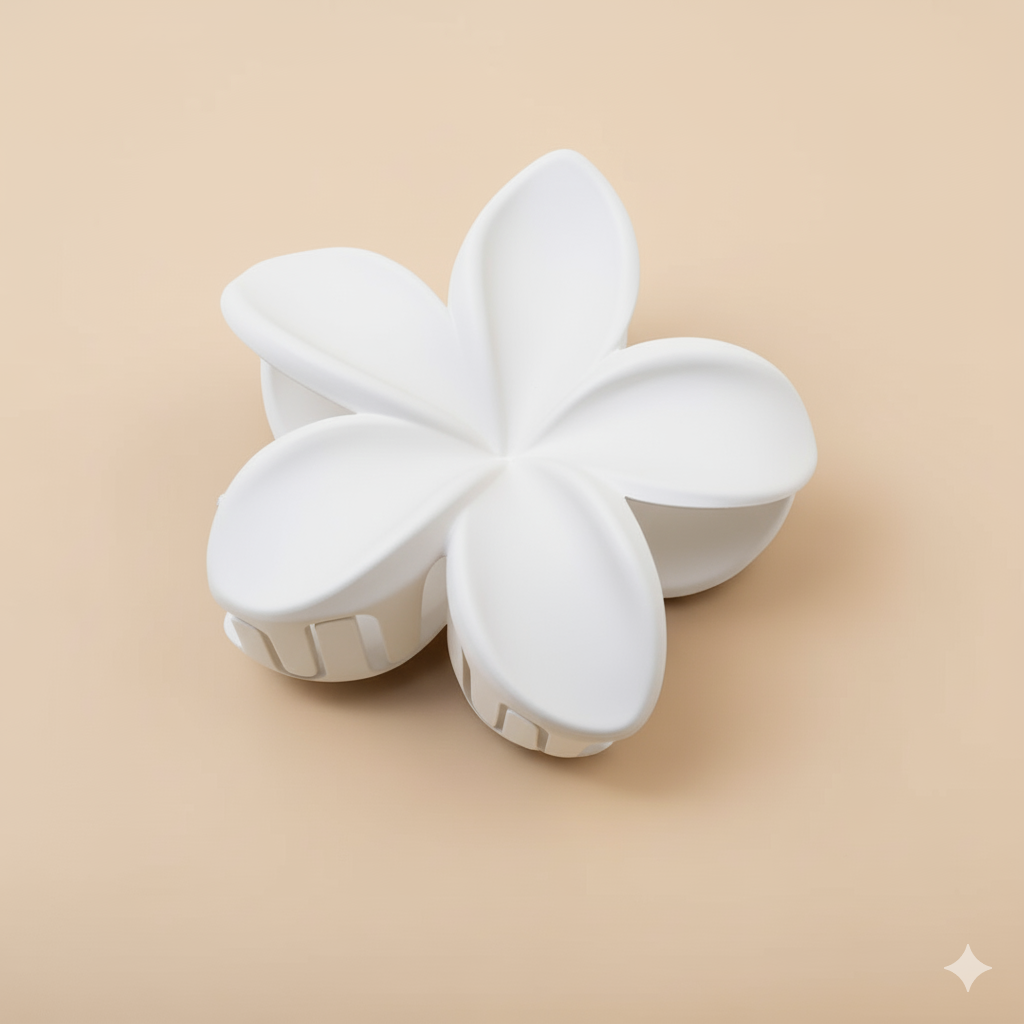 Matte Finish Flower Hair Accessories