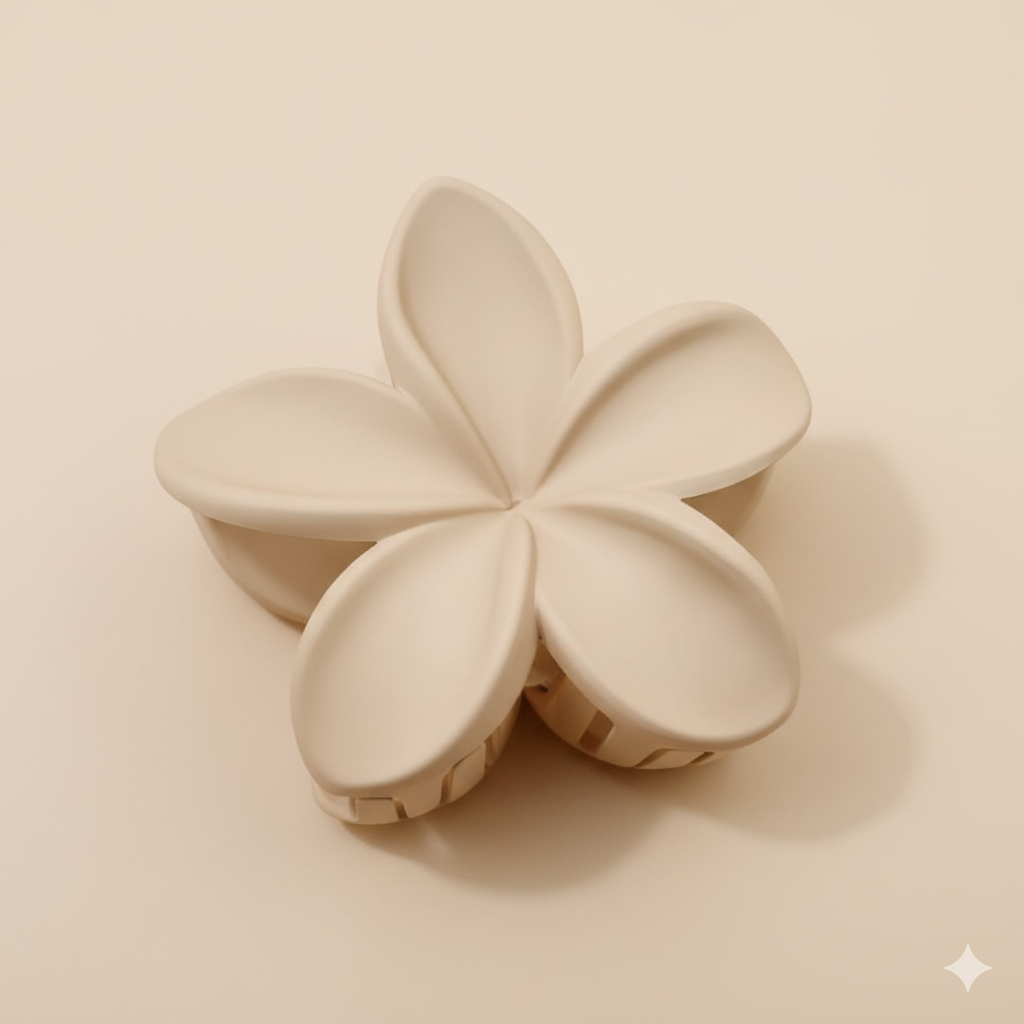 Matte Finish Flower Hair Accessories