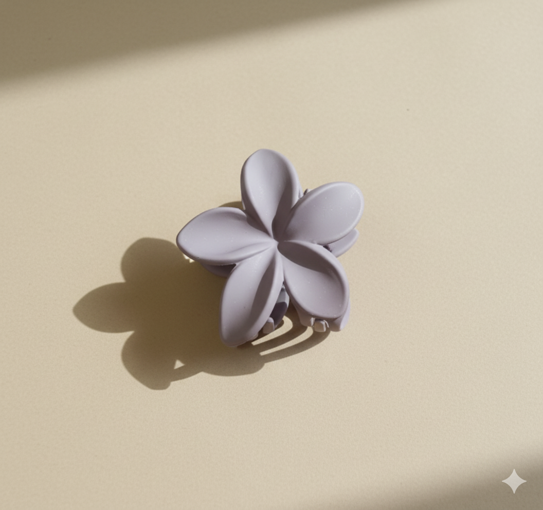 Matte Finish Flower Hair Accessories