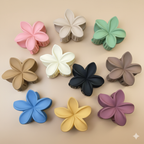 Matte Finish Flower Hair Accessories