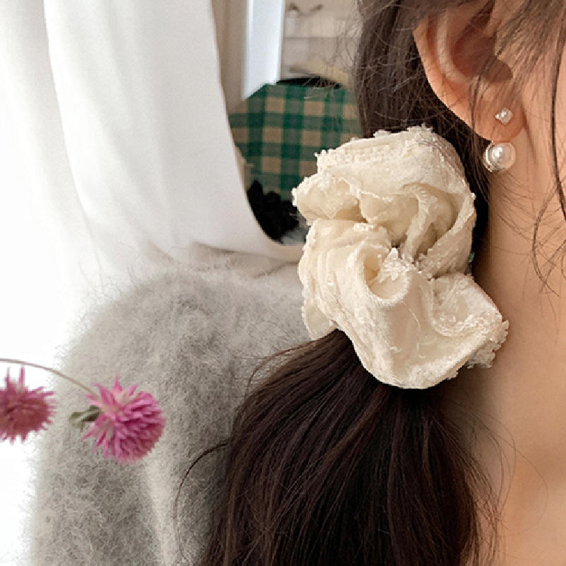 New Women's Multicolor Sweet Floral Lace Hair Band