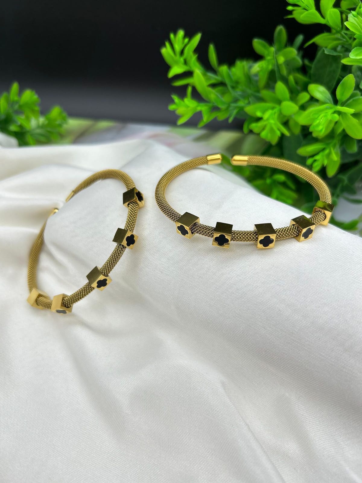 Golden Cuff Bracelet