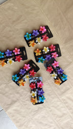 Colorful Flower Hair Clips | Fun Hair Accessories