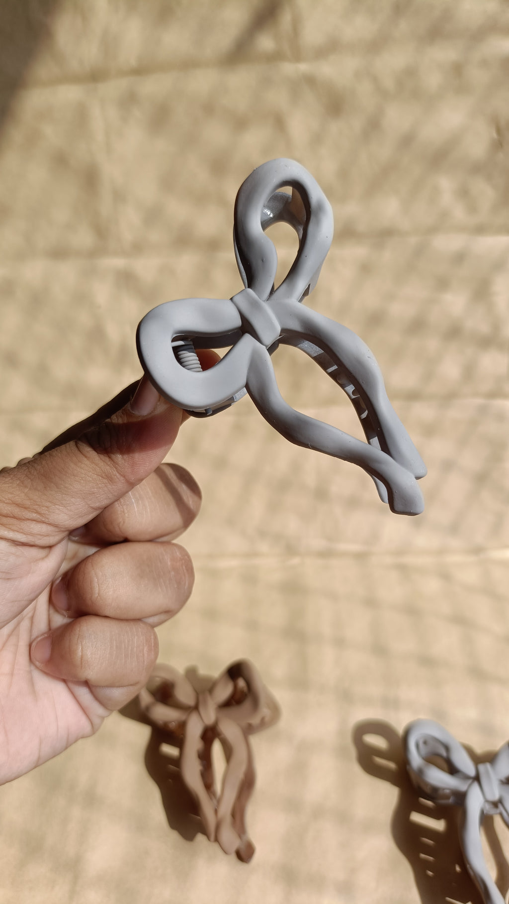 Bow Claw Clips | Minimalist Hair Accessories