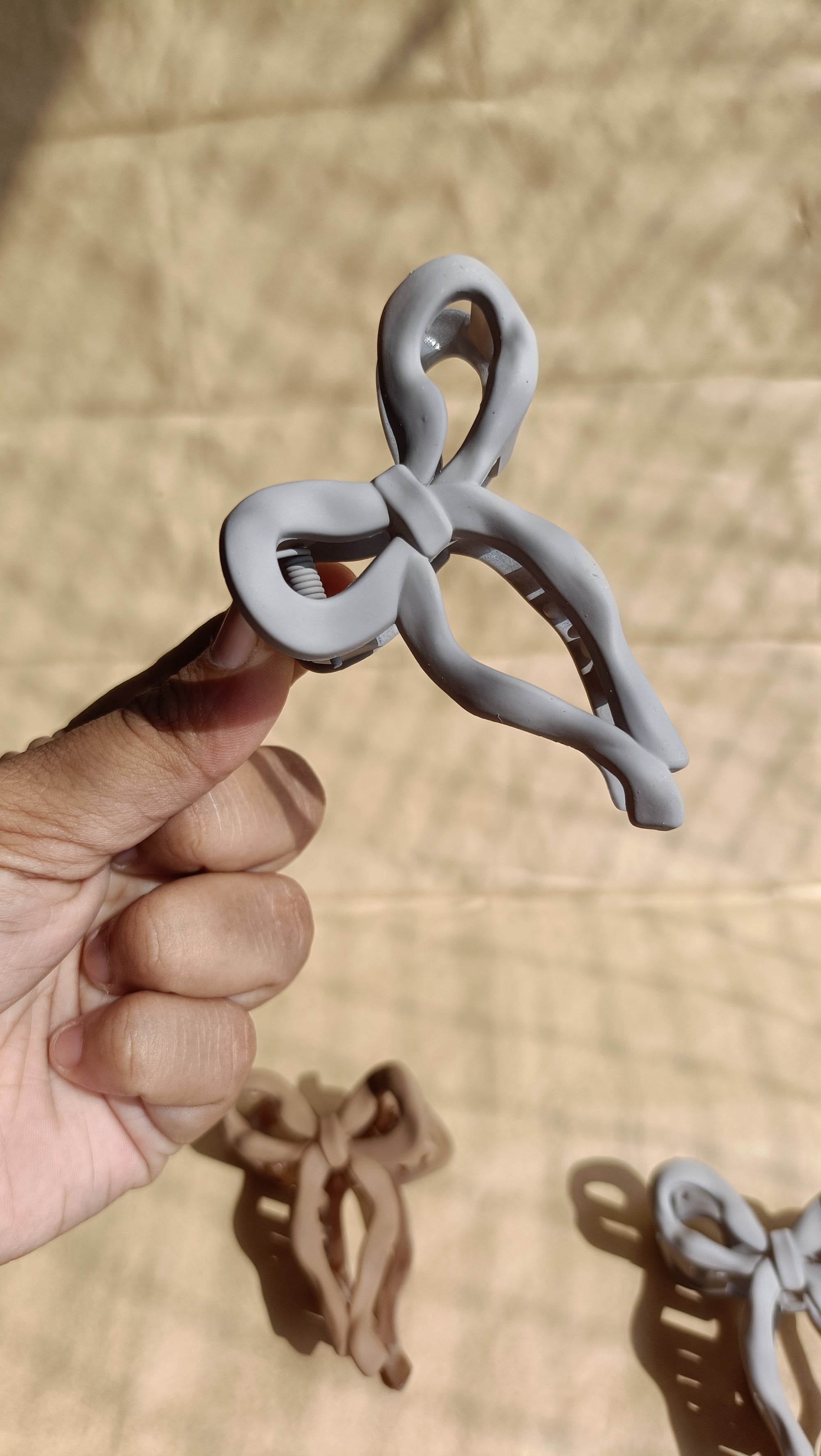 Bow Claw Clips | Minimalist Hair Accessories