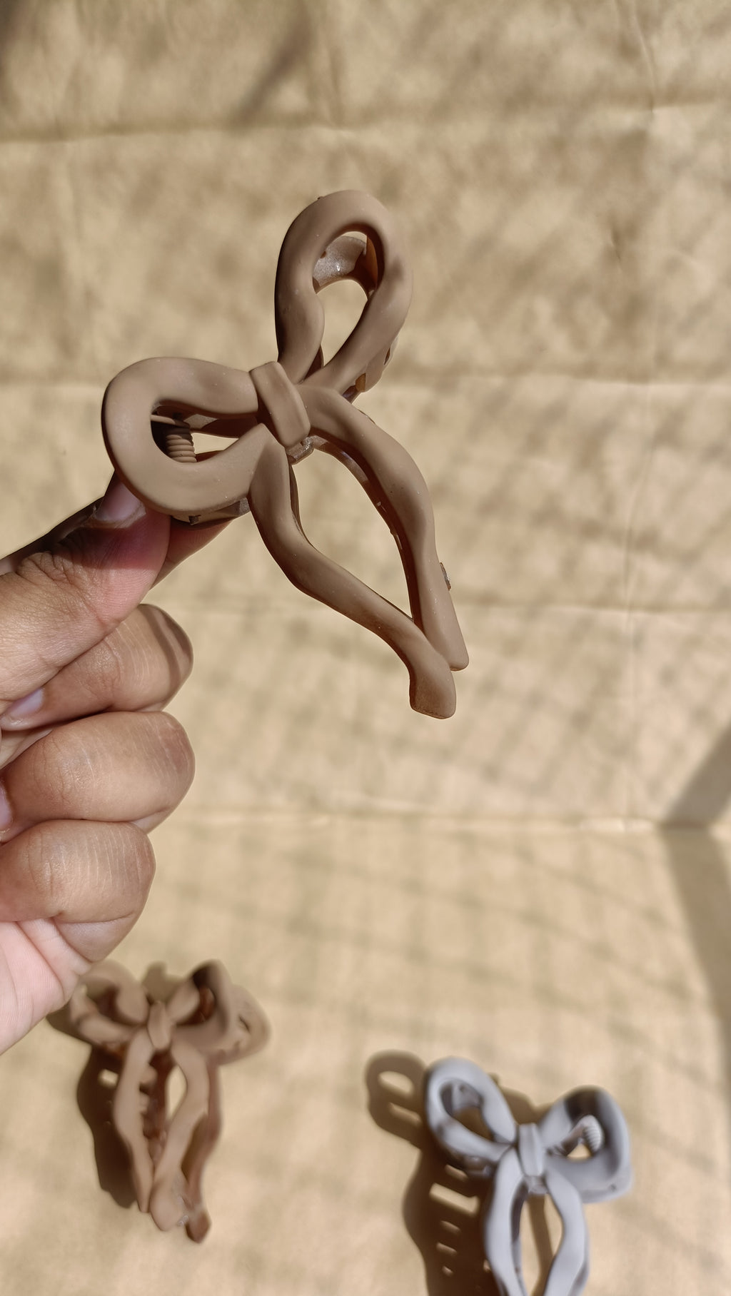 Bow Claw Clips | Minimalist Hair Accessories