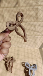 Bow Claw Clips | Minimalist Hair Accessories