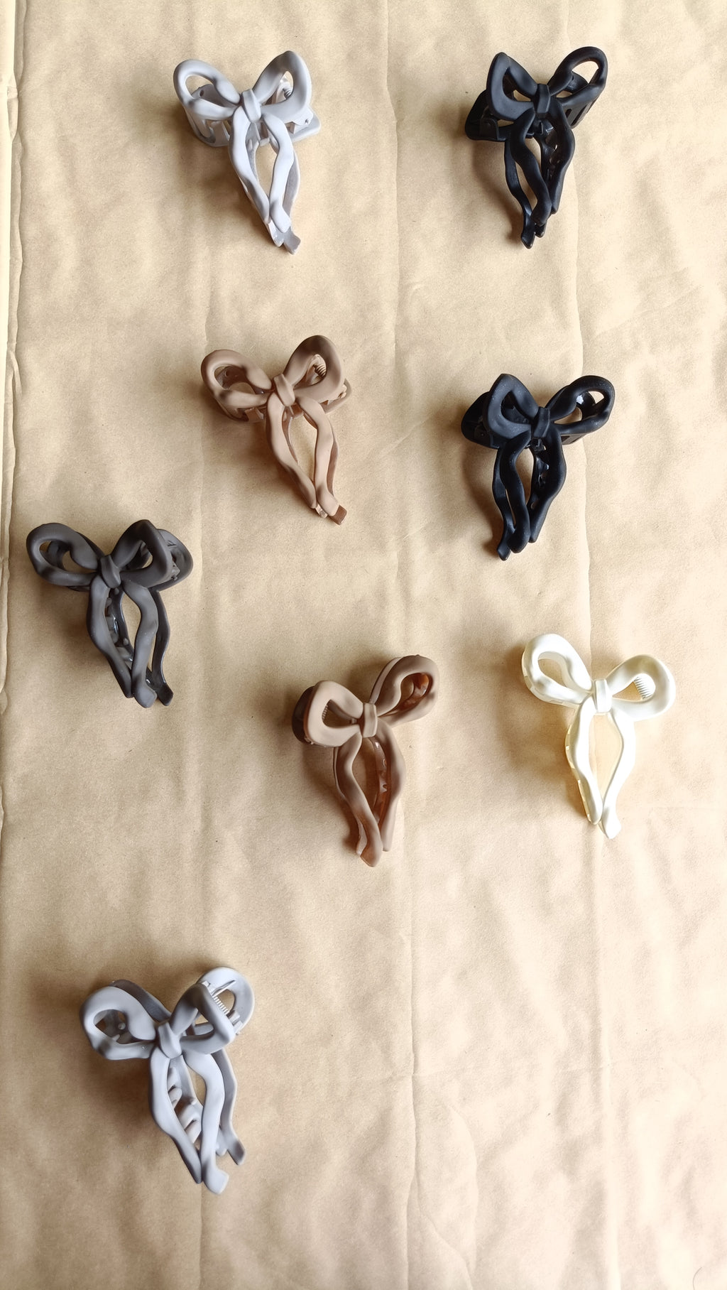 Bow Claw Clips | Minimalist Hair Accessories