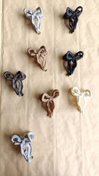 Bow Claw Clips | Minimalist Hair Accessories