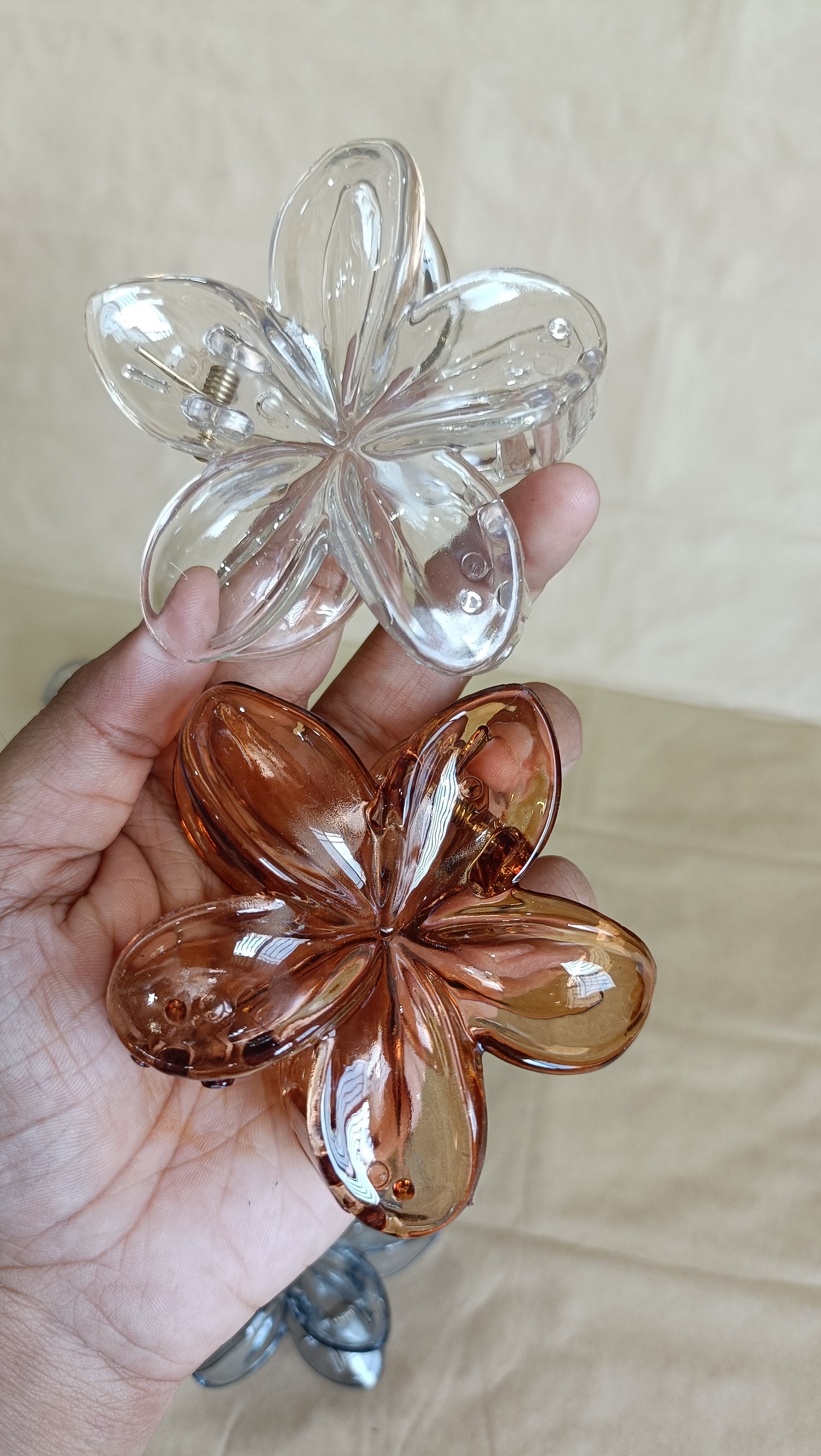 NON SLIP FLOWER - Pastel Hair Claws for Women & Girls