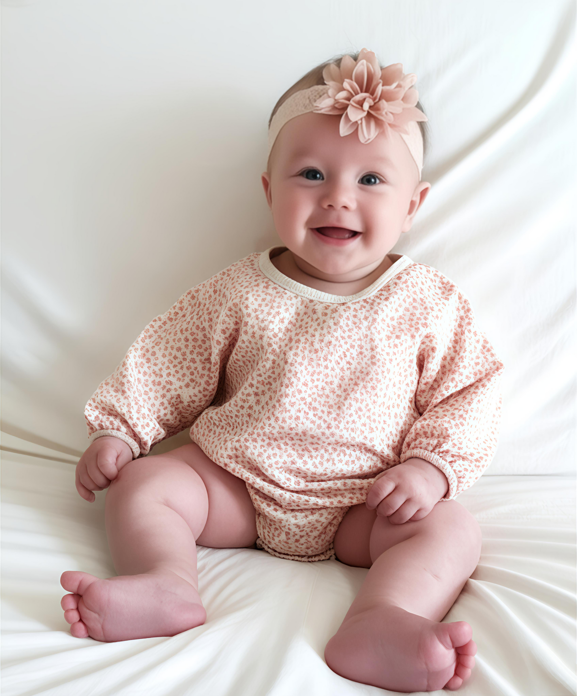 Elegant Floral Lace Headbands – Soft Bloom Collection by GIRLY