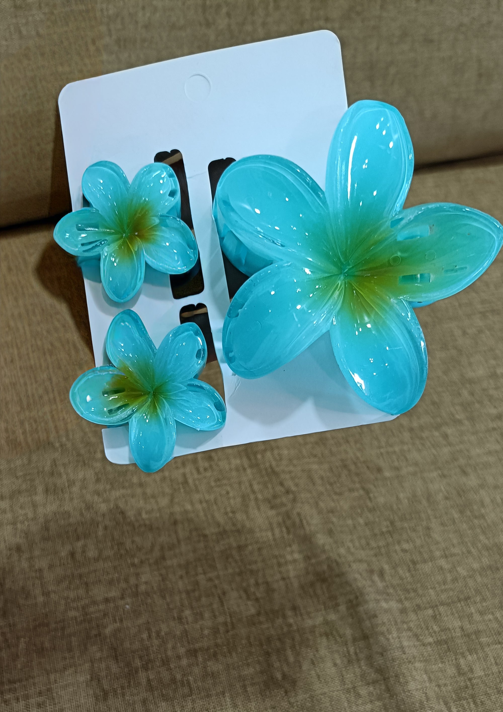 Flower Hair Clutcher Clips | Stylish Floral Hair Accessories for Women & Girls