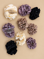 Premium Satin Hair Clutcher for Women | Oversized Claw Clip