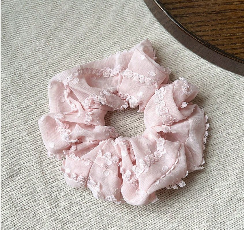 New Women's Multicolor Sweet Floral Lace Hair Band