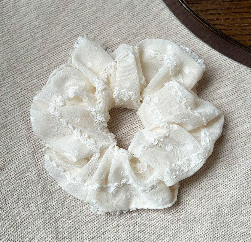 New Women's Multicolor Sweet Floral Lace Hair Band