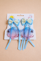 Kids Sunglasses Set with Hair pin