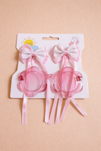 Kids Sunglasses Set with Hair pin