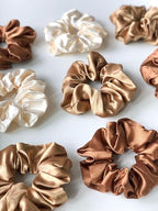 Normal size satin Scrunchies